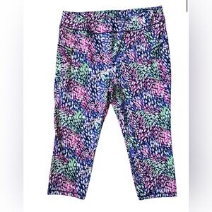 Talbots T by Talbots UPF 50+ Capri Active Leggings Size XL